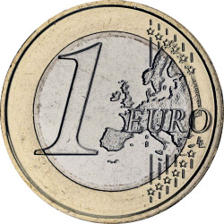 1 Euro Kursmünze Monaco 2025 bankfrisch - neues Motiv