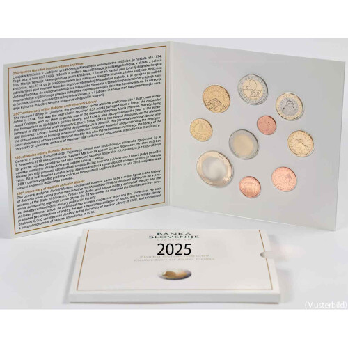 Offizieller KMS Slowenien 2025 in Polierte Platte (PP)