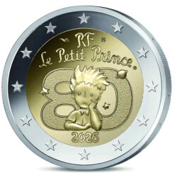 2 Euro Gedenkmünze Frankreich 2026 PP - Der Kleine...