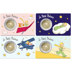 4 x 2 Euro Gedenkmünze Frankreich 2026 st - Der...