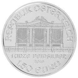 1 Unze Silber Wiener Philharmoniker 2019