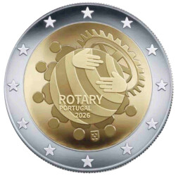 2 Euro Gedenkmünze Portugal 2026 bfr. - 100 Jahre...