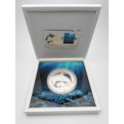 1 Kilo Silber M&uuml;nze Ocean Five 2024 PP - Orca -...