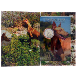 2 Euro Gedenkmünze Malta 2026 st - Pharaonenhund -...