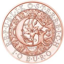 10 Euro Gedenkmünze Österreich 2017 Kupfer bfr...
