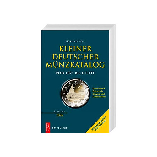 Kleiner Deutscher Münzkatalog von 1871 bis heute (56. Auflage 2026)