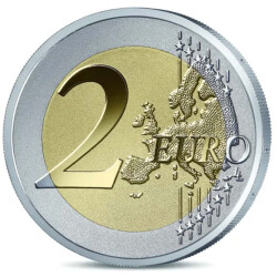 2 Euro Gedenkmünze Frankreich 2026 PP Reverse Proof...
