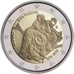 2 Euro Gedenkmünze San Marino 2026 PP - 450....