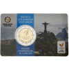 2 Euro Gedenkmünze Belgien 2016 st - Olympische Spiele - im Blister wallonischer Blister (FR)