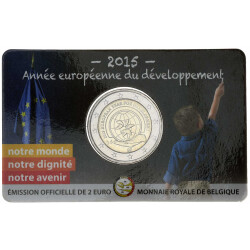 2 Euro Gedenkmünze Belgien 2015 st -...