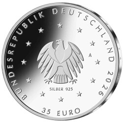 35 Euro Deutschland 2026 Silber bfr. - Margot Friedländer