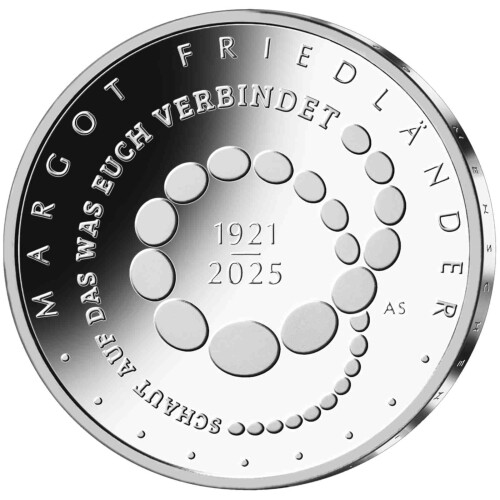 35 Euro Deutschland 2026 Silber PP - Margot Friedländer