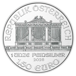 1 Unze Silber Wiener Philharmoniker 2026 - im Oster-Blister
