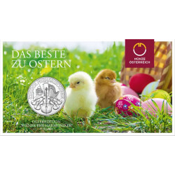 1 Unze Silber Wiener Philharmoniker 2026 - im Oster-Blister
