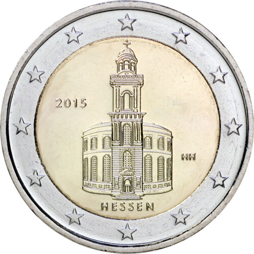 2 Euro Gedenkmünze Deutschland 2015 PP - Paulskirche (D)