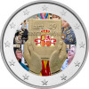 2 Euro Spanien 2026 - Artikel 49 Inklusion - coloriert / mit Farbe II