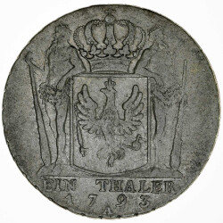 Preußen 1 Taler 1793 A Friedrich Wilhelm II Silber...