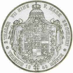 Preu&szlig;en 2 Taler / Doppeltaler 1844 A Friedrich...