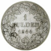 Bayern 1 Gulden 1844 Ludwig I. Silber ss KM#788