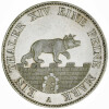 Anhalt-Bernburg 1 Taler Ausbeutetaler 1855 A Alexander Carl Bergbau ss/vz KM#84