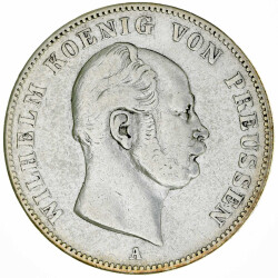 Preußen 1 Taler Vereinstaler 1862 A Wilhelm I....