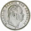Preußen 1 Taler Vereinstaler 1866 A Wilhelm I. Siegestaler Silber ss KM#497