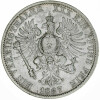 Preußen 1 Taler Vereinstaler 1867 A Wilhelm I. Silber ss KM#494