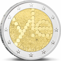 2 Euro Gedenkmünze Finnland 2026 PP - 100 Jahre...