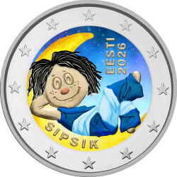 2 Euro Estand 2026 - Sipsik  - coloriert / mit Farbe I