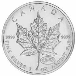 1 Unze Silber Maple Leaf 1999/2000
