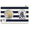 2 Euro Gedenkmünze Frankreich 2026 st - französische Marine - Im Blister
