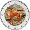 2 Euro Malta 2026 - Pharaonenhund - coloriert / mit Farbe