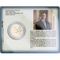 2 Euro Gedenkmünze Luxemburg 2026 st - 45....