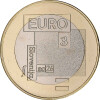 3 Euro Gedenkmünze Slowenien 2026 bfr. - Srecko Kosovel