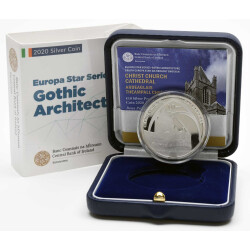 10 Euro Gedenkmünze Irland 2020 Silber PP - Gotische Architektur