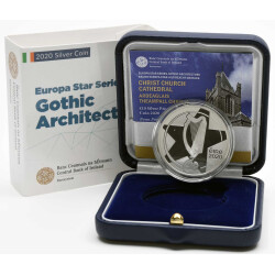 10 Euro Gedenkmünze Irland 2020 Silber PP - Gotische Architektur