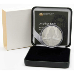 15 Euro Gedenkmünze Irland 2017 Silber PP - Jonathan Swift Gullivers Reisen