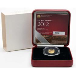 20 Euro Gedenkmünze Irland 2012 Gold PP - Evangeliar...