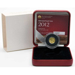 20 Euro Gedenkmünze Irland 2012 Gold PP - Evangeliar von Kells