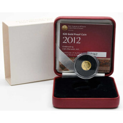 20 Euro Gedenkmünze Irland 2012 Gold PP - Evangeliar von Kells