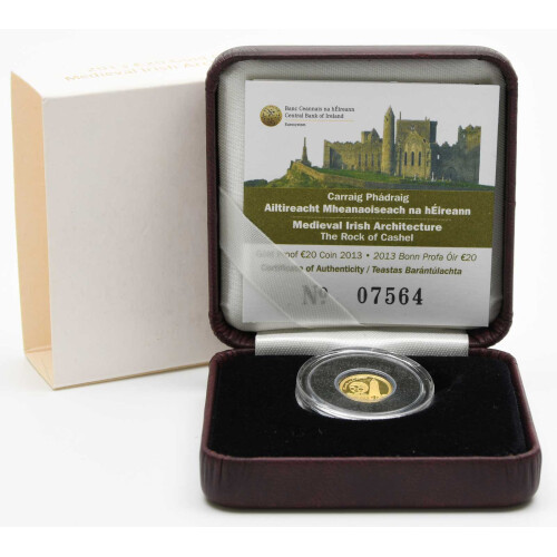 20 Euro Gedenkmünze Irland 2013 Gold PP - Rock of Cashel