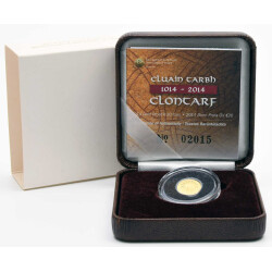20 Euro Gedenkmünze Irland 2014 Gold PP - Schlacht...