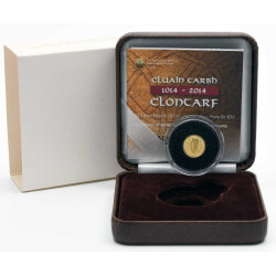 20 Euro Gedenkmünze Irland 2014 Gold PP - Schlacht von Clontarf