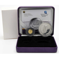 20 Euro Gold und 10 Euro Silber Gedenkmünzen Irland 2010 PP - Jugendwettbewerbe Gaisce