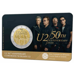 2 Euro Gedenkmünze Irland 2026 st - 50 Jahre...