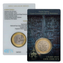 1 Euro Coincard Vatikan 2025 - Nr. 9