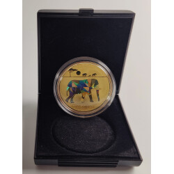 100 Francs Togo 2011 - Wildlife Protection Elefant - im Etui