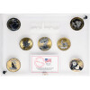Wall Street Silver Collection 2015 - 7 x 1 Unze Silber mit Goldapplikation