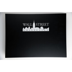 Wall Street Silver Collection 2016 - 7 x 1 Unze Silber mit Goldapplikation