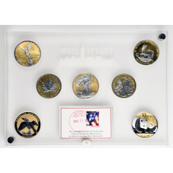 Wall Street Silver Collection 2011 - 7 x 1 Unze Silber...